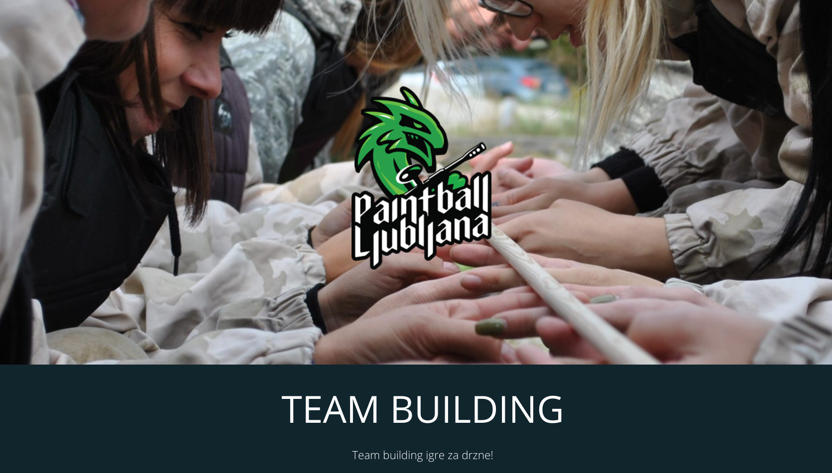 wordpress - team building ljubljana